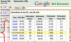 adwords simulator